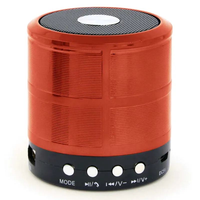 Mini haut parleur Bluetooth WS-887 / Orange