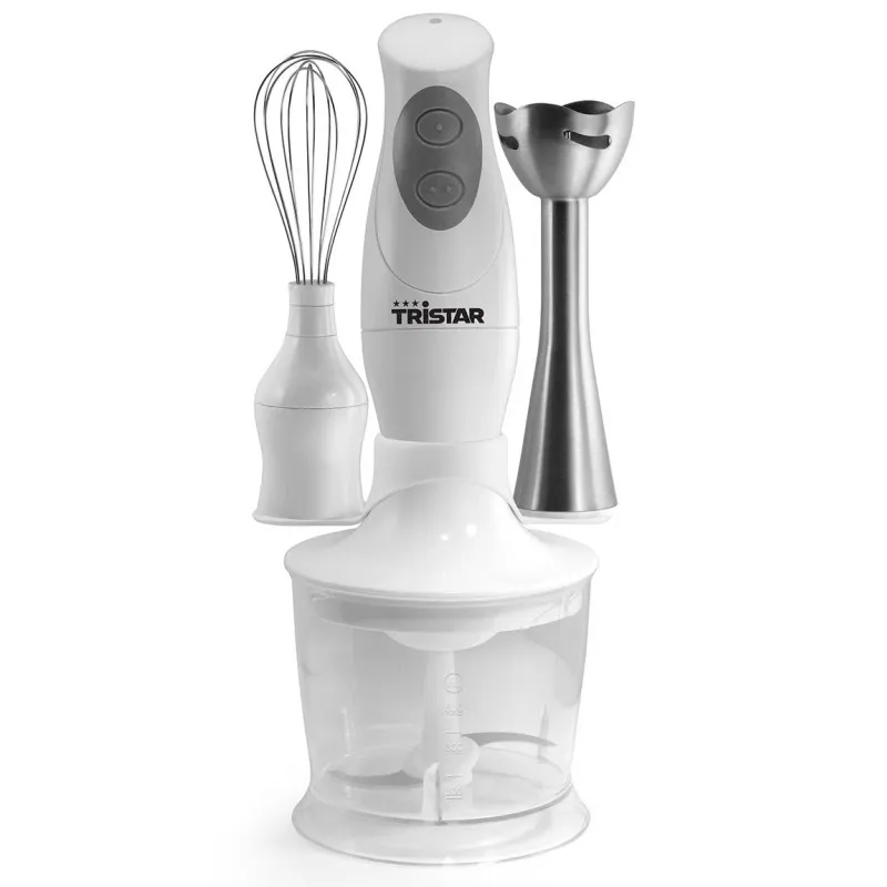 Mixeur 3 en 1 TRISTAR 500ml / 200W / Blanc / MX-4154