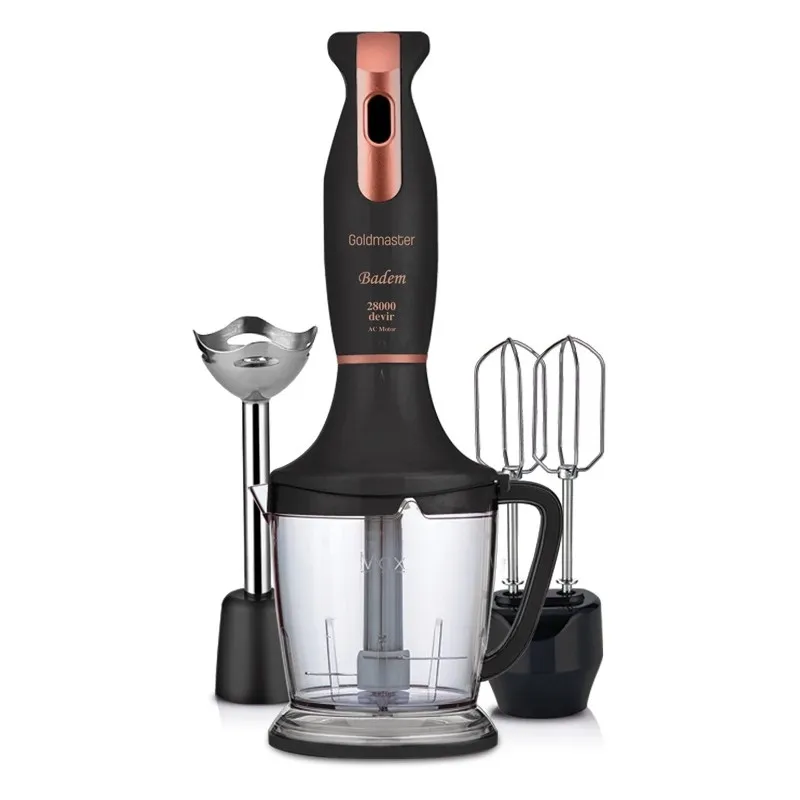 Mixeur 3en1 GoldMaster Badem GM-7234G / 500 W