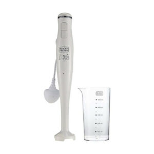 Mixeur Plongeant BLACK&DECKER SB2500-B / 300 Watts / Blanc