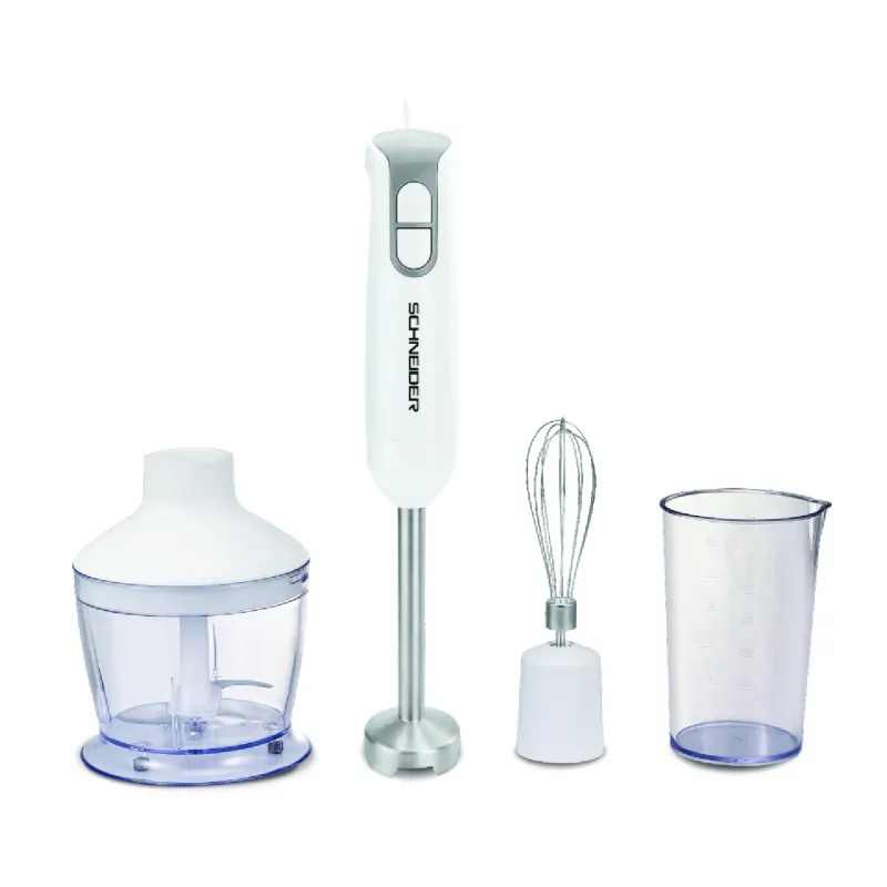 Mixeur SCHNEIDER 3EN1 / 400W / INOX