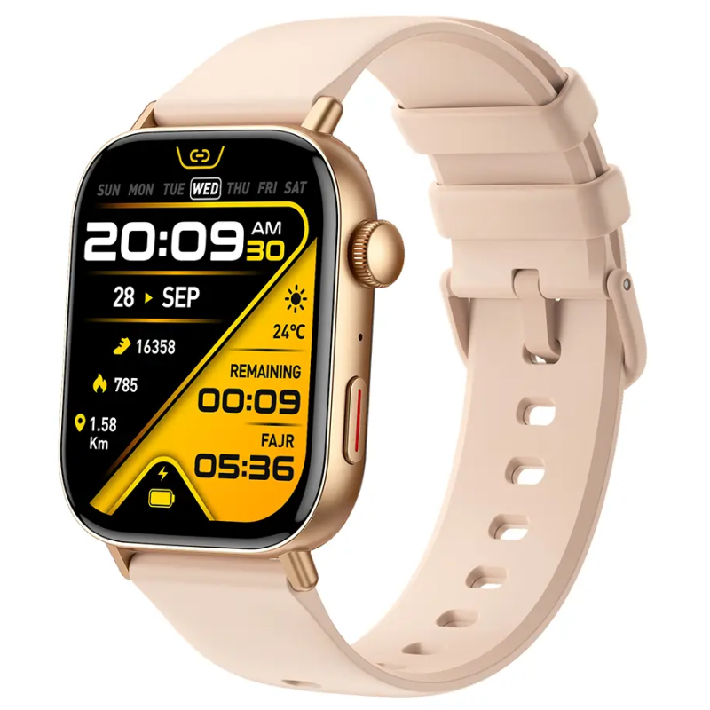 Montre connectée COLMI C8 Max / Silicone / Gold