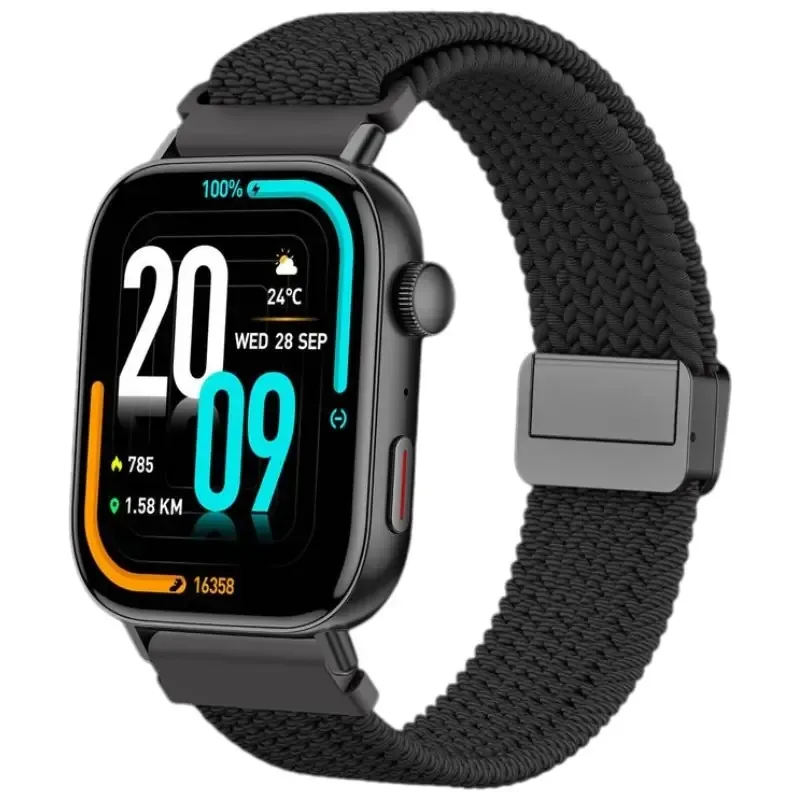 MONTRE CONNECTÉE COLMI C8 MAX TISSU -BLACK