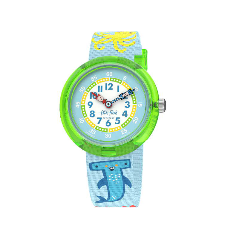 MONTRE FLIK FLAK COLOR IN NEON