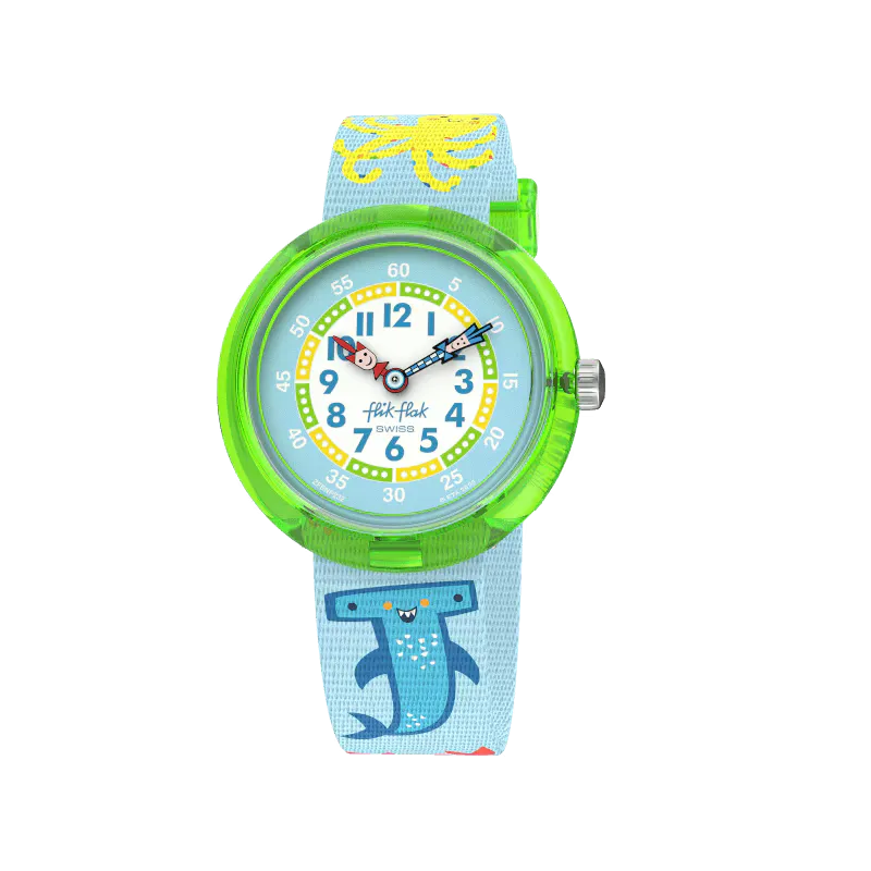 MONTRE FLIK FLAK COLOR IN NEON