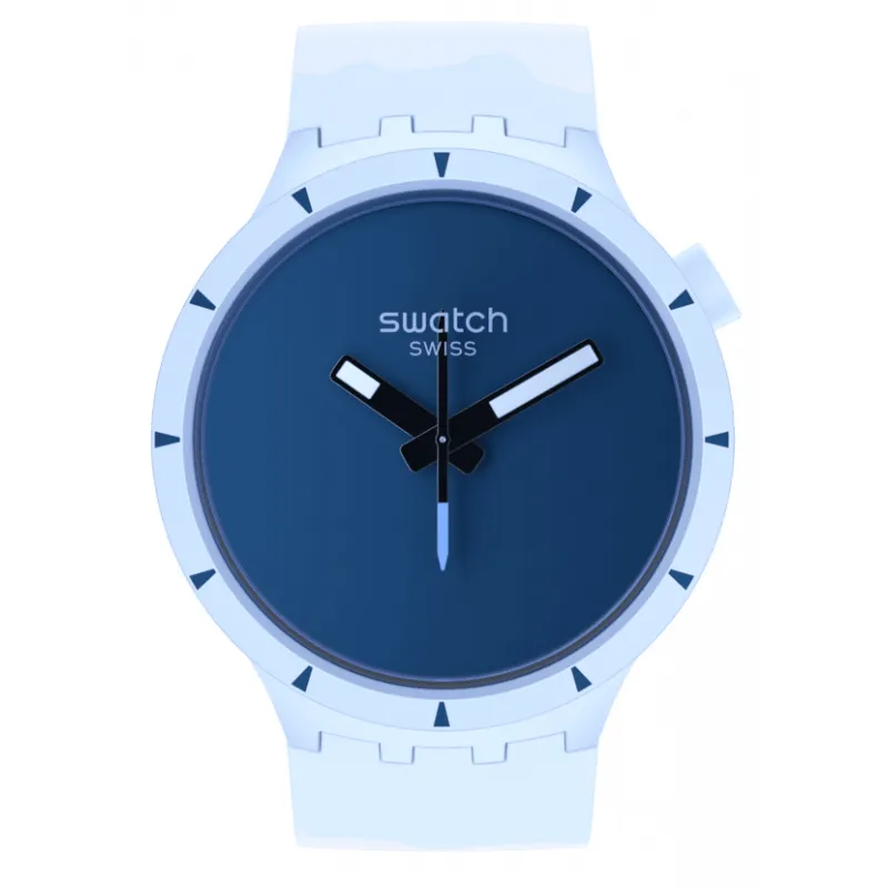 Montre Mixte Swatch BIG BOLD BIOCERAMIC ARCTIC SB03N102