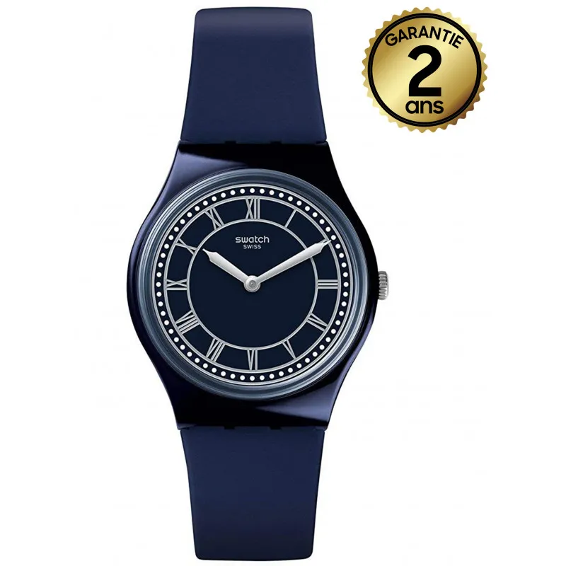 Montre Mixte Swatch Blue Ben GN254