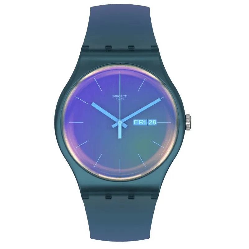 MONTRE MIXTE SWATCH FADE TO PINK SO29N707
