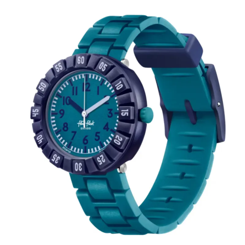 Montre Pour Enfants Flik Flak LEVEL TEAL ZFCSP122