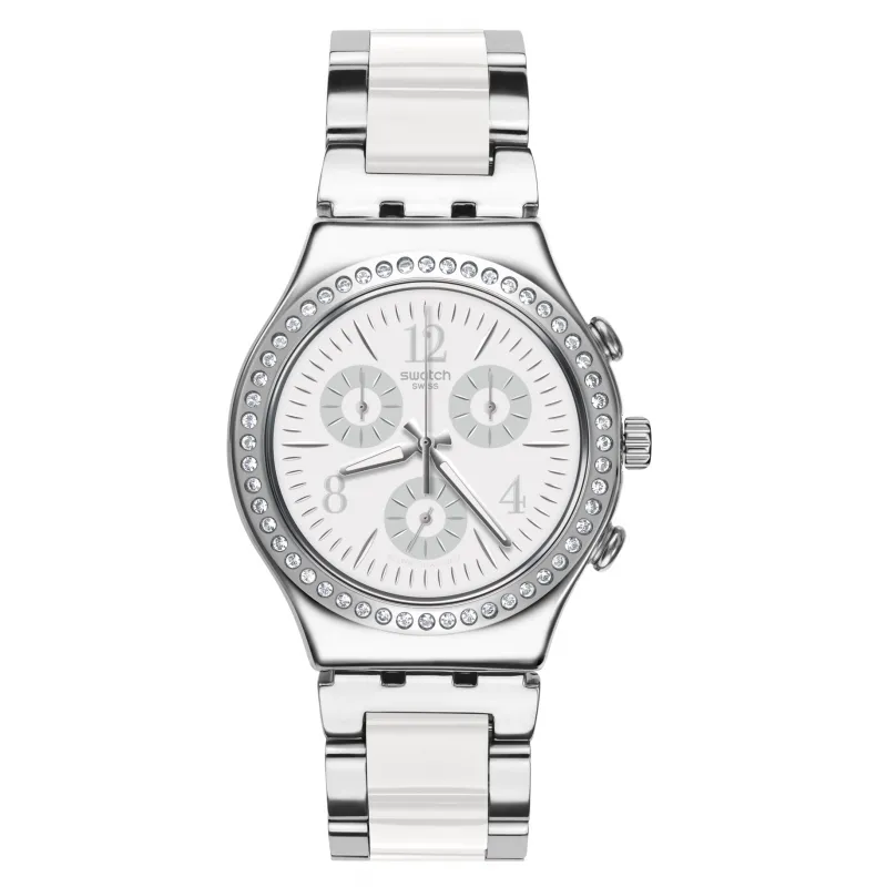 Montre Pour Homme Swatch MADE IN WHITE YCS119G