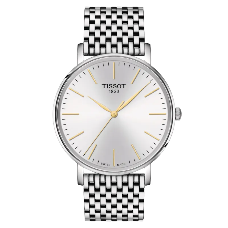 Montre Unisexe TISSOT CHAQUE FOIS 40 MM / Argent