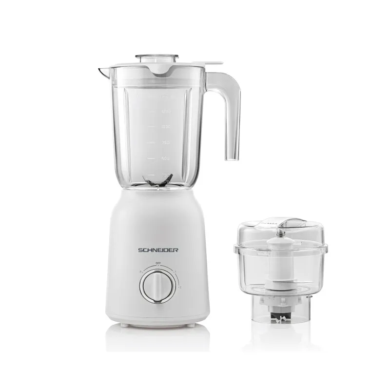 MOULINETTE SCHNEIDER  AVEC BOL 1.5L / 800W  / Blanc