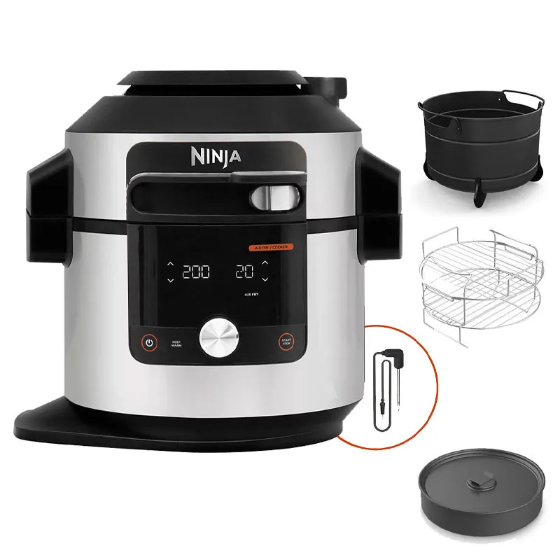 Multi Cuiseur NINJA 14en1 FOODI MAX 7.5Litres / 1760W / Noir et Silver / OL750EU