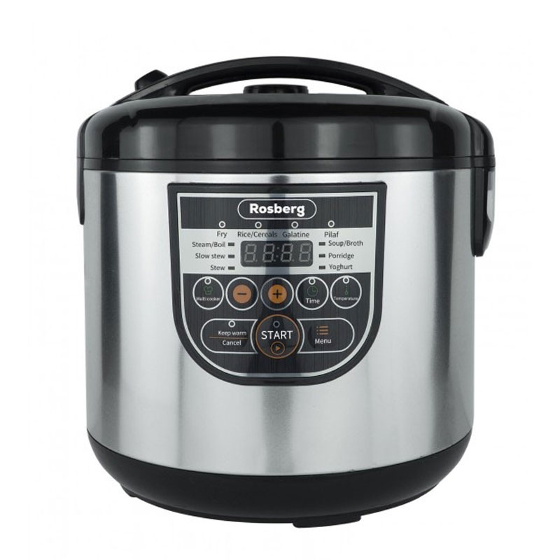 Multicooker Rosberg  5 Litres / 780W / Gris / 55R51985E5