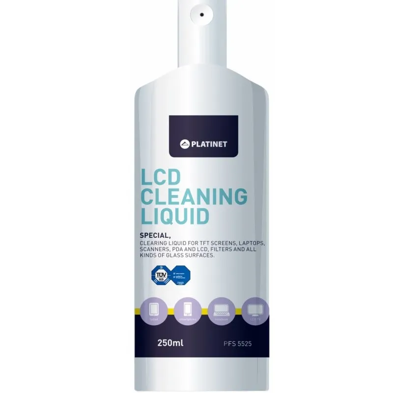 Nettoyant Platinet PFS5525 Cleaner Pour LCD / TFT / Monitors / Notebooks / Displays 250 ml