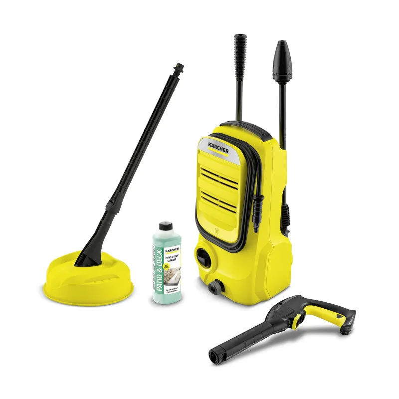 NETTOYEUR HAUTE PRESSION KÄRCHER K2 COMPACT HOME / 1400W NOIR et JAUNE