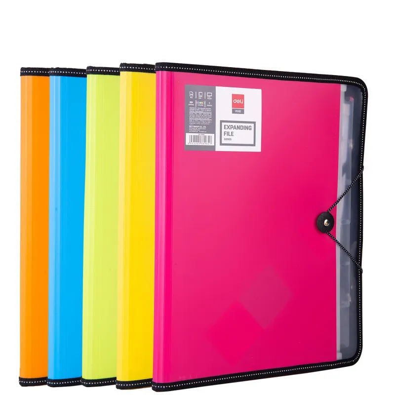 ORGANISER 7 COMP FER A ELEST DELI / A4 / ASSORTIS