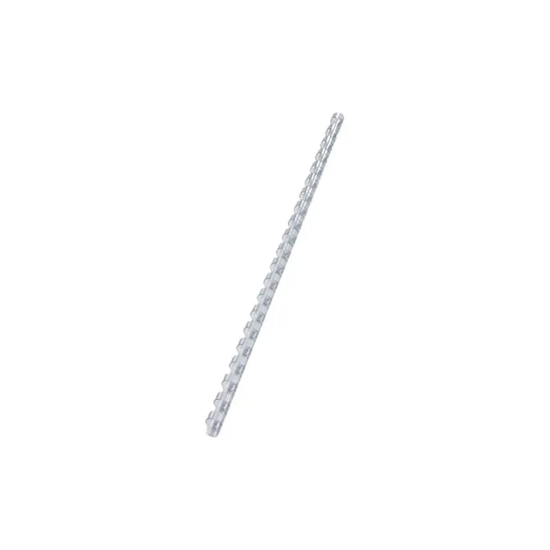 PACK DE 100 RELIEURES SPIRALE PALSTIQUE 8 MM / BLANC