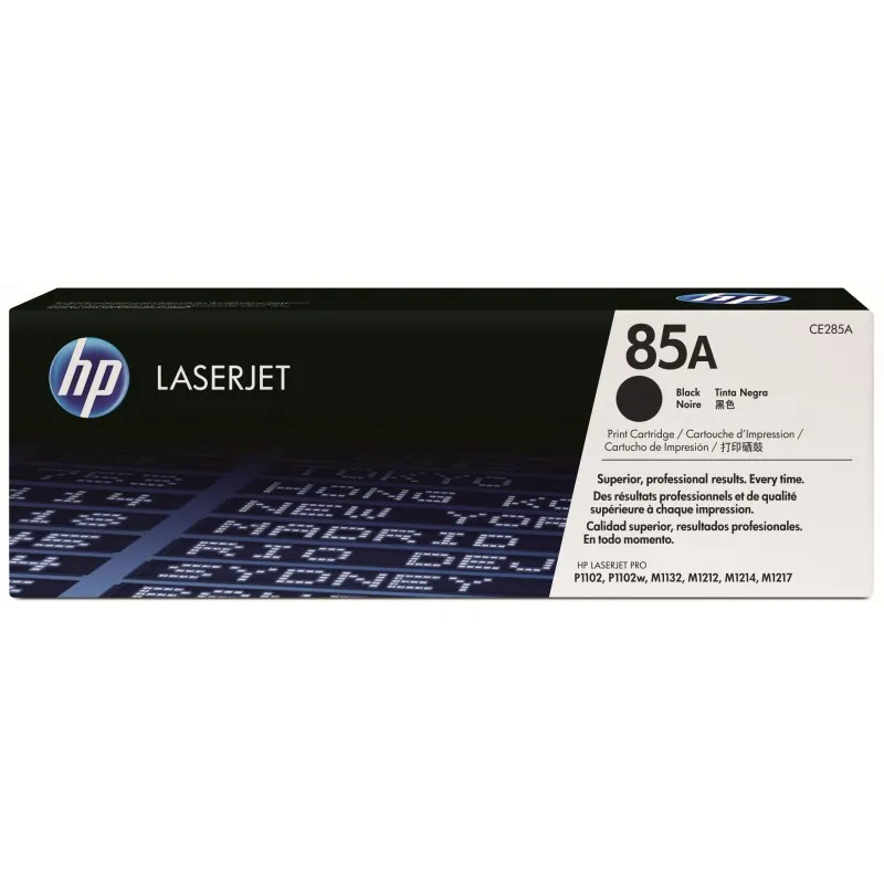 PACK DE 2 TONERS ORIGINAL HP 85A - NOIR