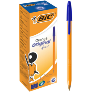 Pack de 20 Stylo bille BIC Orange / Bleu