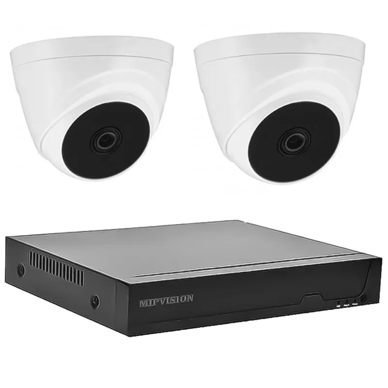 PACK DVR+2 CAMERAS INTERNES 2MP MIPVISION Full HD