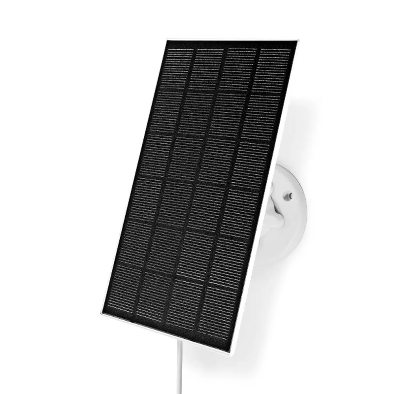 Panneau solaire 5,3 V DC | 0,5 A | USB Type-C™ câble 3M pour camera