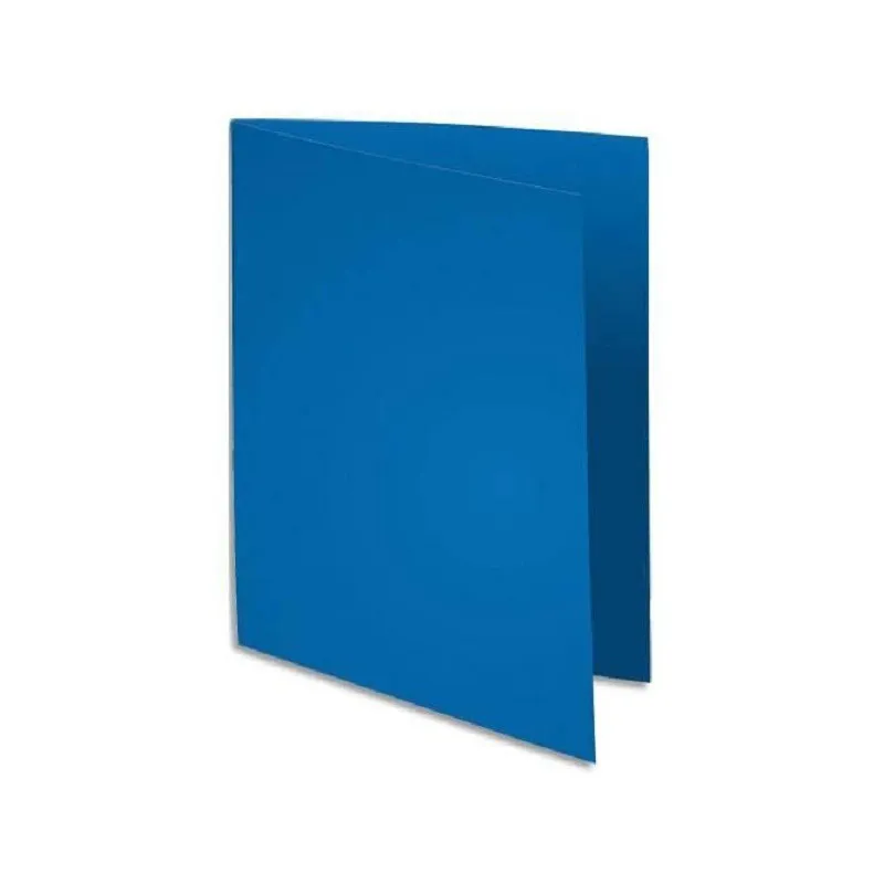 Paquet de 100 chemises COSTO BRISTOL 180g / Bleu