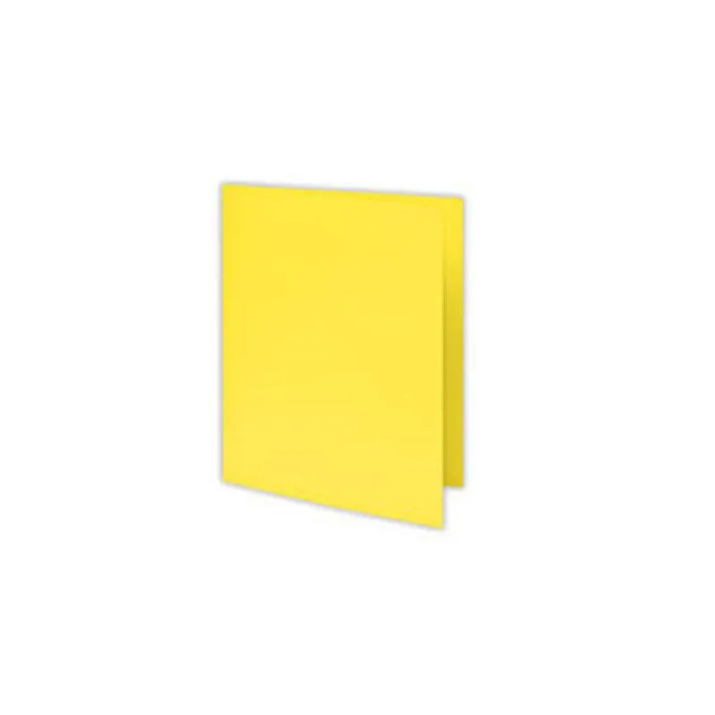 Paquet de 100 Chemises COSTO BRISTOL 180G / JAUNE VIF