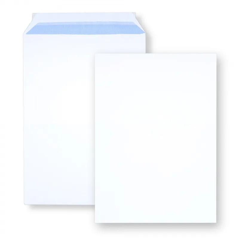 PAQUET DE 250 POCHETTES BLANCHES 229X324 MM