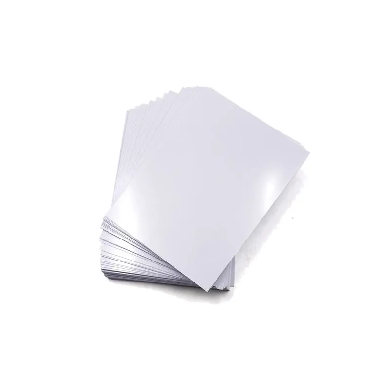 Paquet de 50 feuilles de carte PVC (Badge PVC) / A4-250GR / blanc