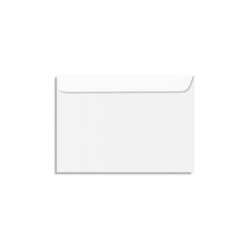 PAQUET DE 500 ENVELOPPES BLANCHES 176X250 MM