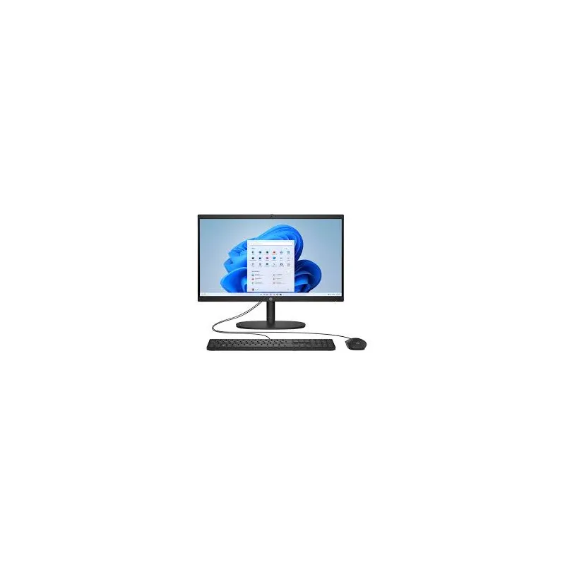 Pc de Bureau All in One Hp 22-DG0001NK I3-N300 / 8G 256SSD / Noir