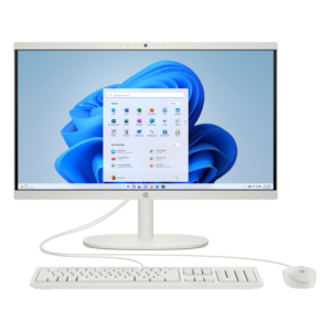 PC de Bureau All-in-One HP 22-dg0002nk / i3-N300 / 16 Go DDR5 / Windows 11 / Blanc