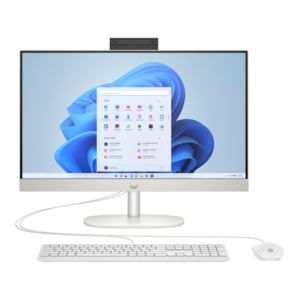PC de Bureau All-in-One HP 24-cr0020nk / i5-1335U / 16 Go / 512 Go SSD / Windows 11 / Blanc