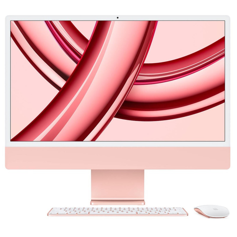 PC de bureau Apple iMac M3 2023 24" 8 Go / 256 Go / Rose