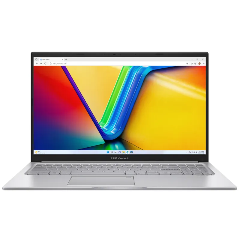 Pc Portable Asus VivoBook 15 X1504 / i3 13è Gén / 4 Go / Win11 / Silver Avec SACOCHE Offerte