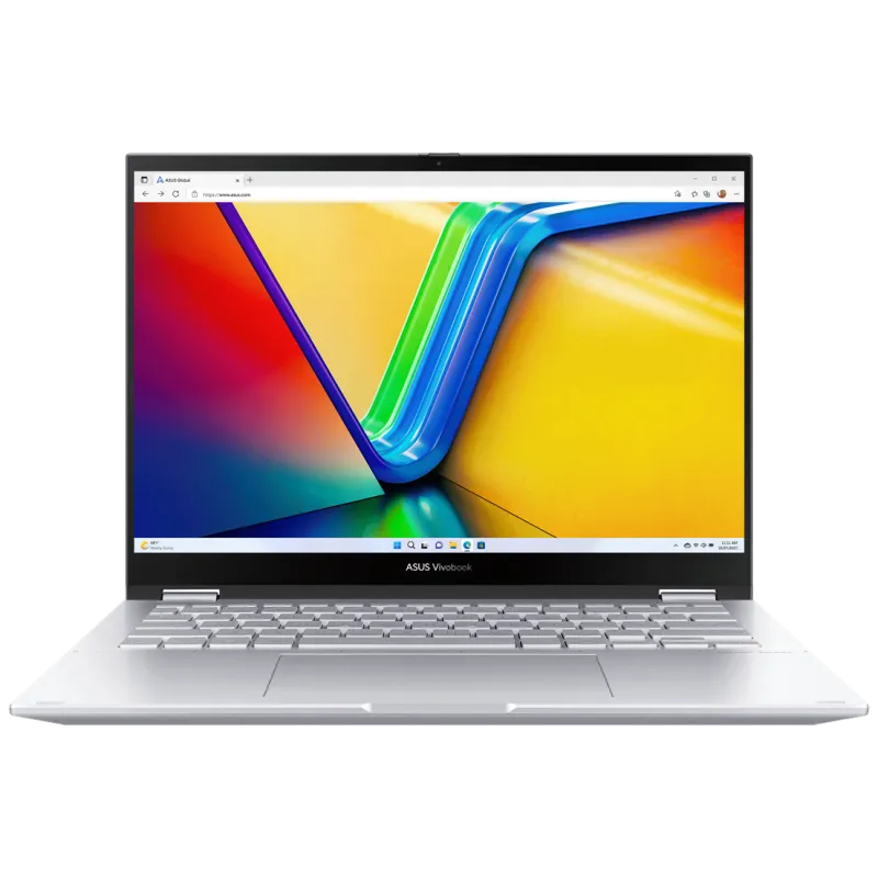 Pc Portable ASUS Vivobook S 14 Flip TP3402VA / i9-13900H / 8 Go / Windows 11 / Silver