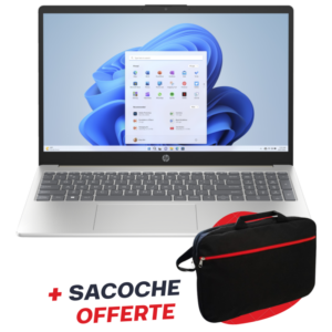 Pc Portable HP 15-fd0045nk / i5-1334U / MX570A 2G / 24 Go / Windows 11 / Gold Avec Sacoche Offerte