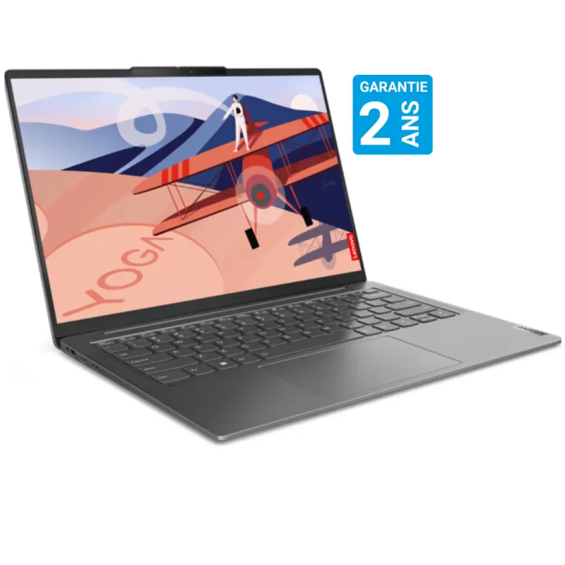 PC Portable Lenovo Yoga mince 6 14IAP8 / i5-1240P / 8 Go / 512 Go SSD / Gris / Windows 11