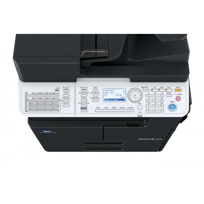 Photocopieur Multifonctions Konica Minolta Bizhub 225i A3 AVEC Cover OC-512 + TONER TN-118