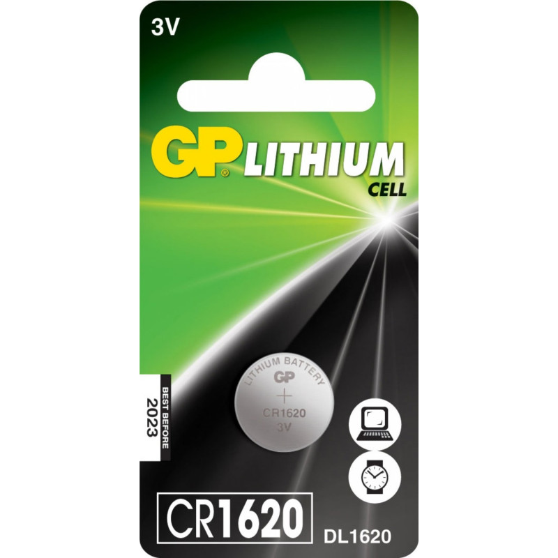 PILE GPU CR1620 BP1 LITHIUM