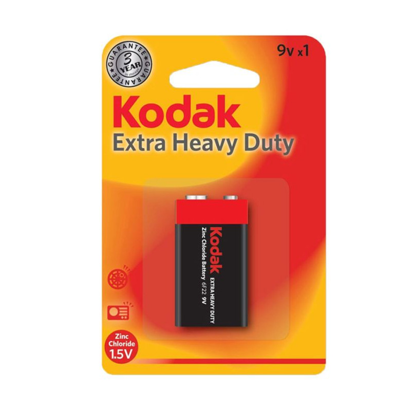 Pile KODAK ZINC E.H.D 9V
