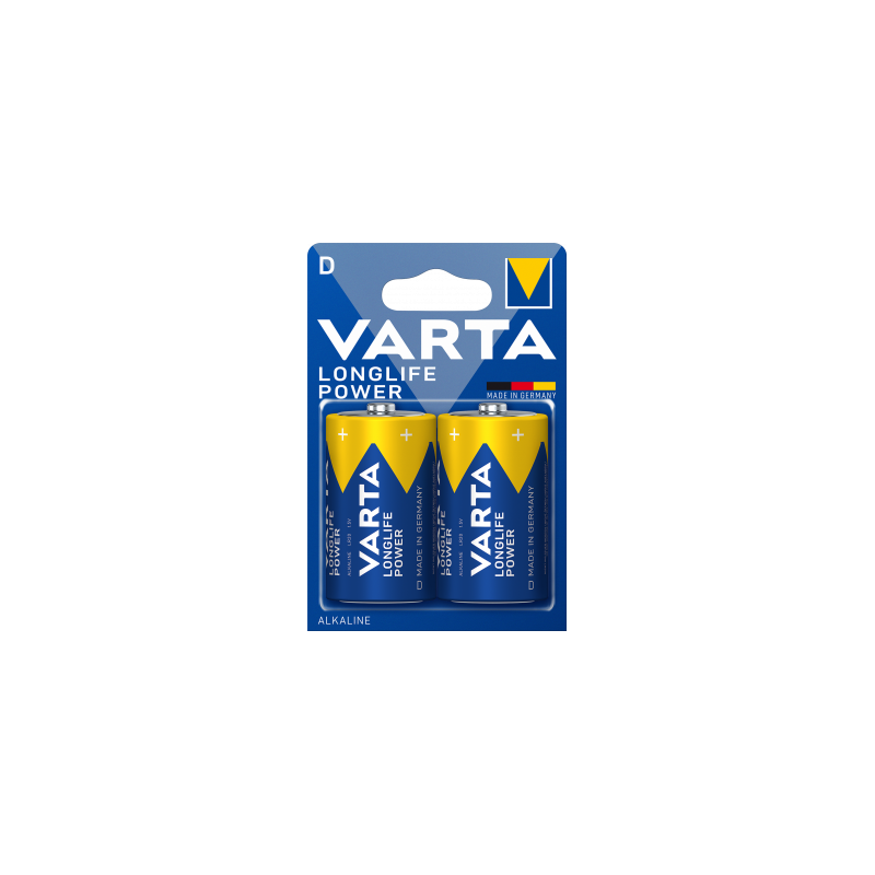 PILE VARTA LONGLIFE POWER LR20 BP2