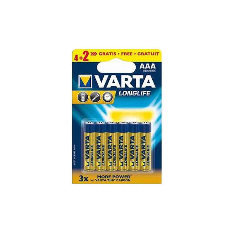Piles LongLife Extra Varta LR6 BP4