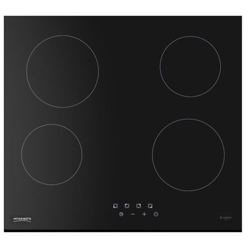 PLAQUE 60CM INDUCTION ARTHUR MARTIN / Noir / AMPIN60B