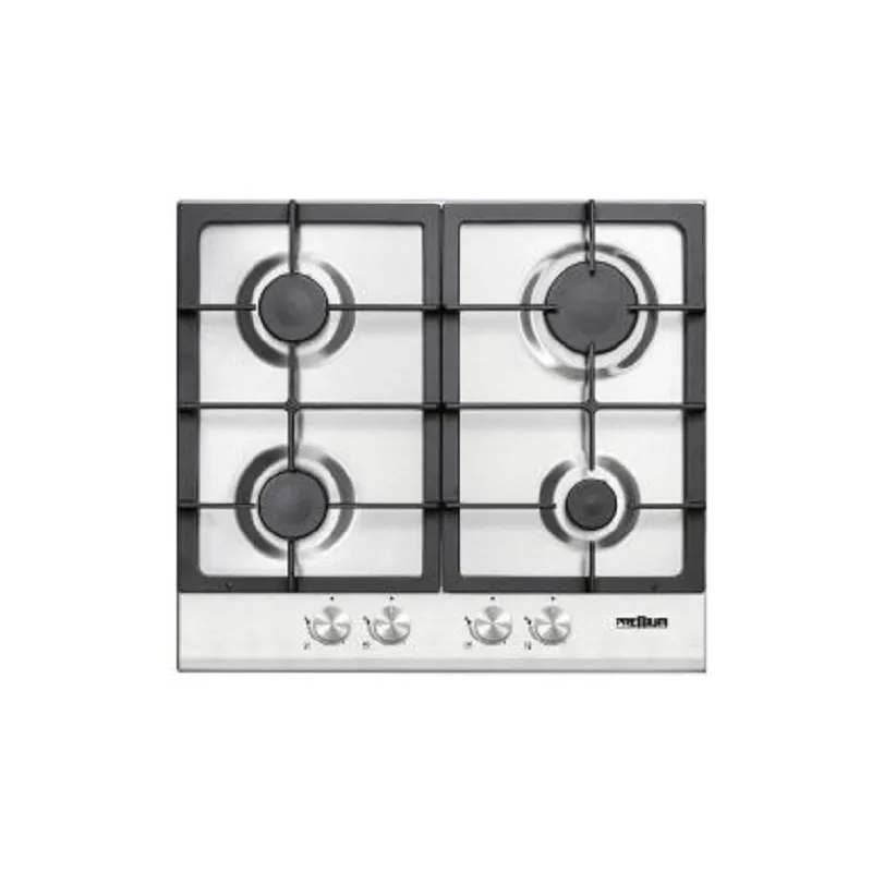 Plaque à Gaz Encastrable PREMIUM / 4 FEUX / 60 CM / Inox