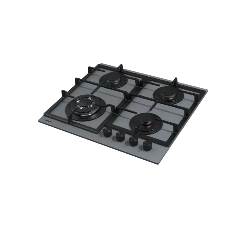 PLAQUE CAPPO JOKER 4 FEUX  / 60CM / VITRO GRIS
