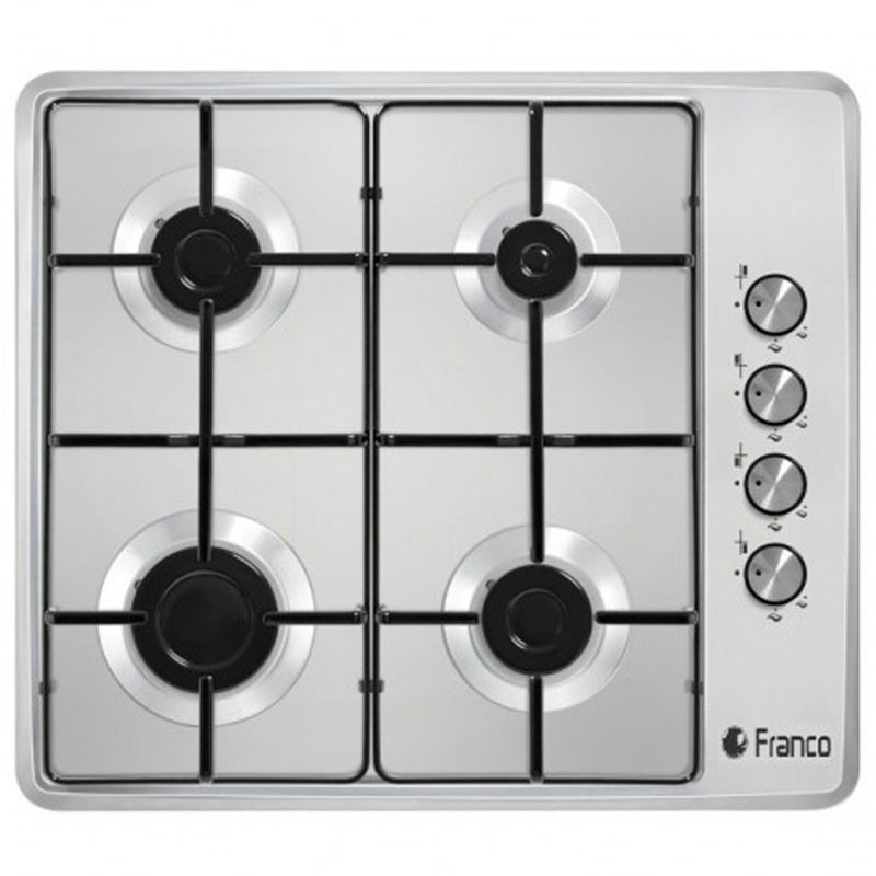 PLAQUE DE CUISSON 4 FEUX FRANCO / INOX / FR340I
