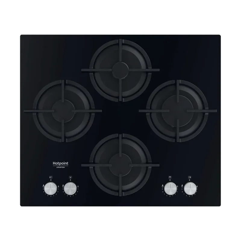 PLAQUE DE CUISSON ARISTON /  AGS 61S/BK / 60CM / VERRE NOIR