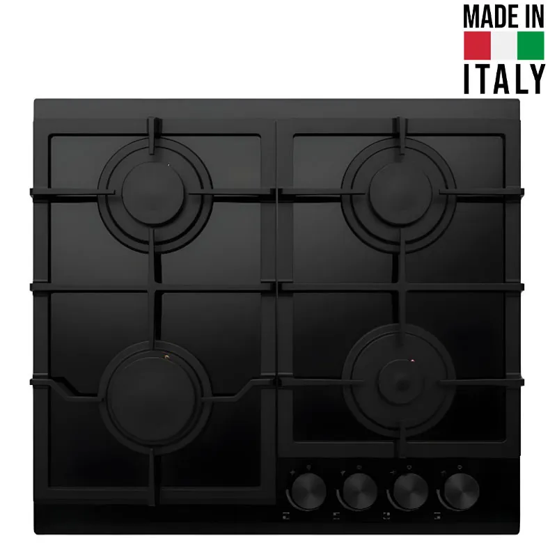 PLAQUE DE CUISSON ENCASTRABLE ARTHUR MARTIN AMP60B /  4FEUX / 60 CM /  NOIR